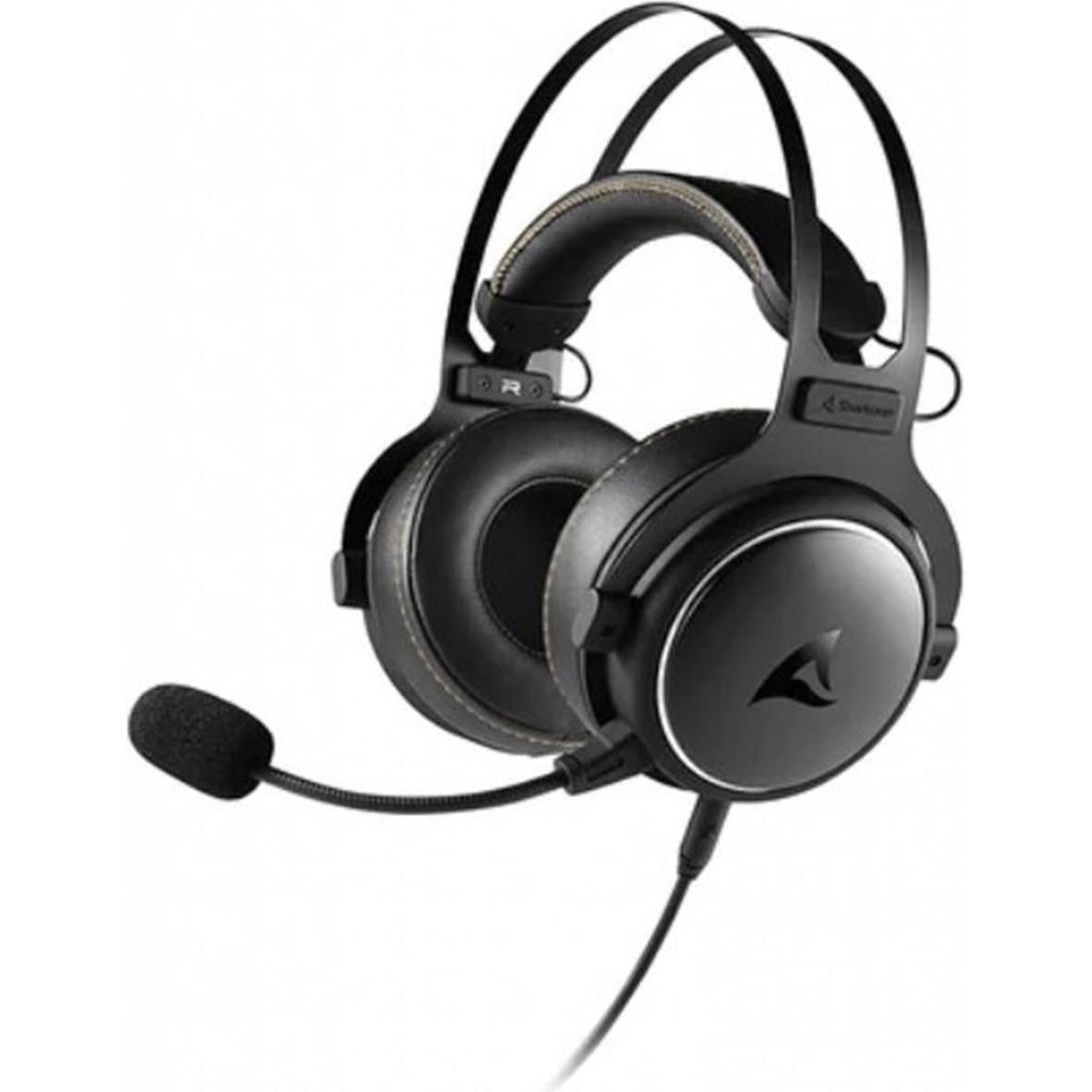 Sharkoon Skiller SGH50 (Kabelgebunden), Gaming Headset, Schwarz