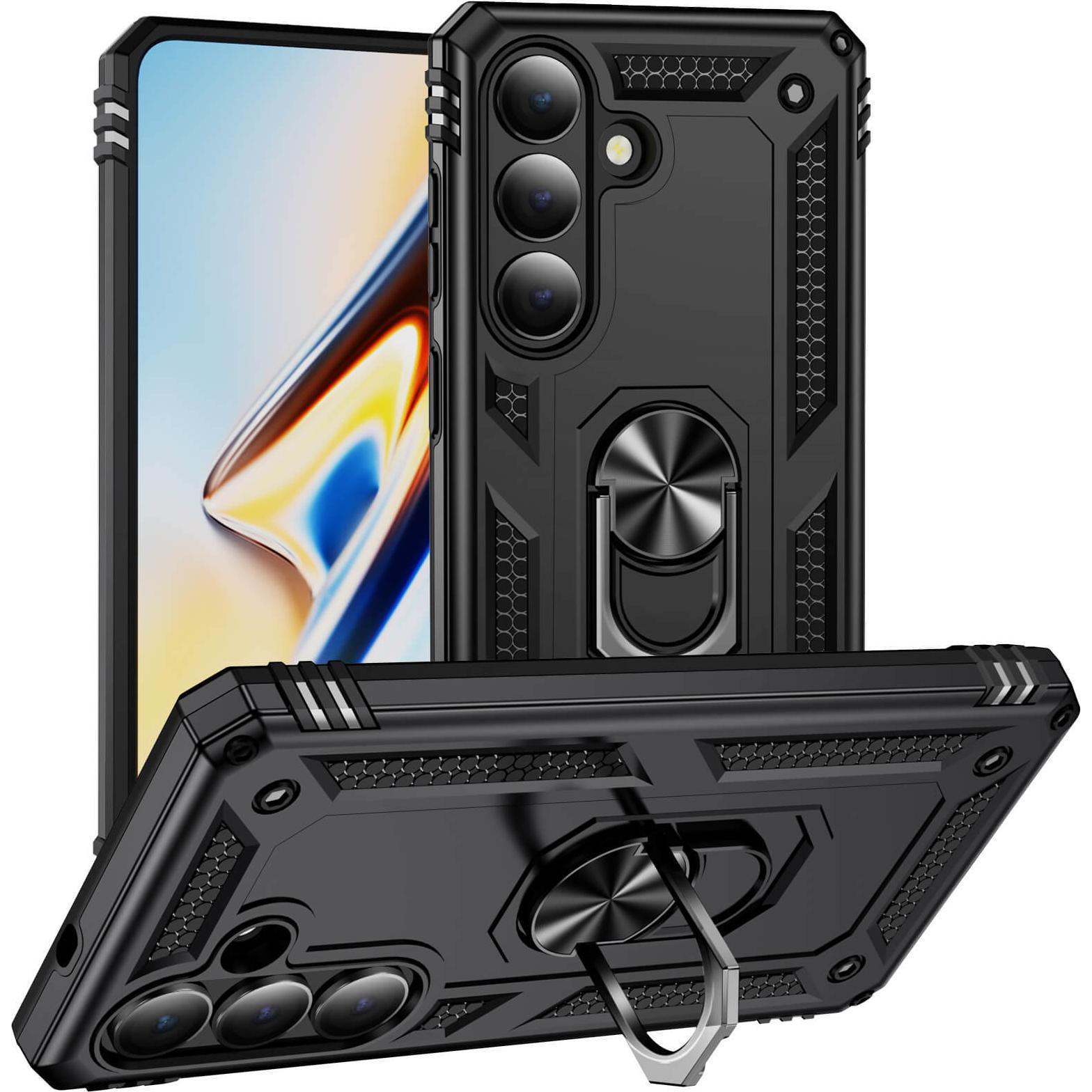 Cover-Discount Galaxy S26 - Robustes Back Cover mit Kickstand (Samsung Galaxy S26), Cover smartphone, Nero