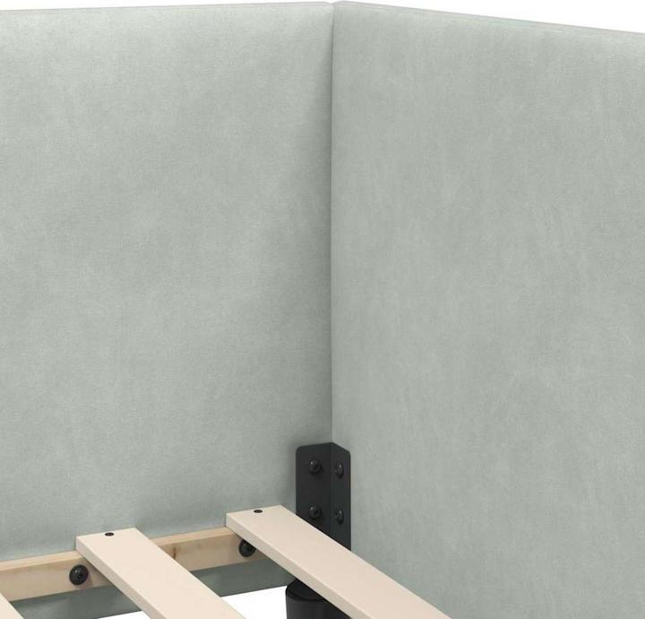 Produktbild vidaXL Eckbettgestell (80 x 200 cm)