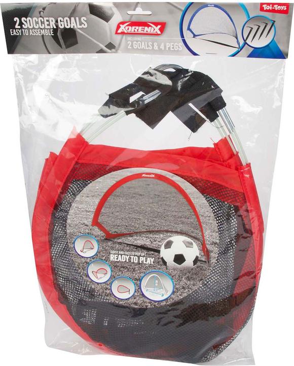 Actual product image Adrenix Fussballtor Pop-Up-Spielset, 2er-Set