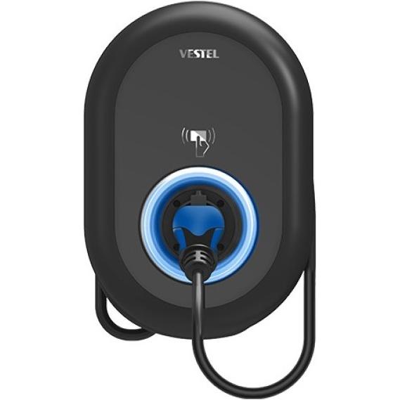 Vestel, Elektroauto Ladestation, EVC04 Home Smart (Typ 2, 11 kW, 16 A, Fest verdrahtet)