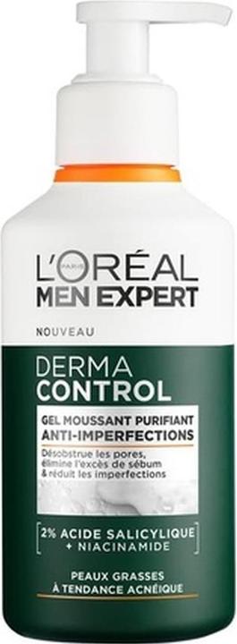 Image du produit L'Oréal Paris Gel nettoyant purifiant anti-imperfections pour hommes (Mousse nettoyante)