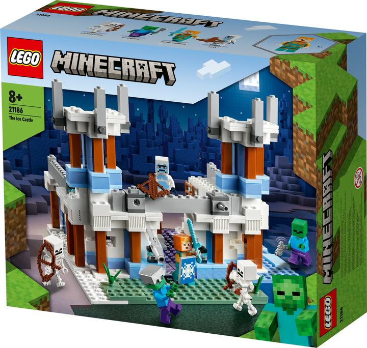 Produktbild LEGO Der Eispalast (21186, LEGO Minecraft)