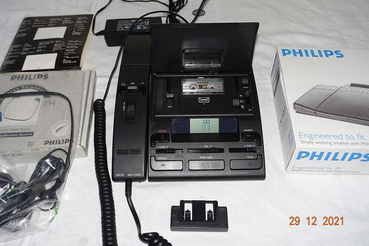 Actual product image Philips Dictation set 725/20 (B0725/20/LFH725/20)