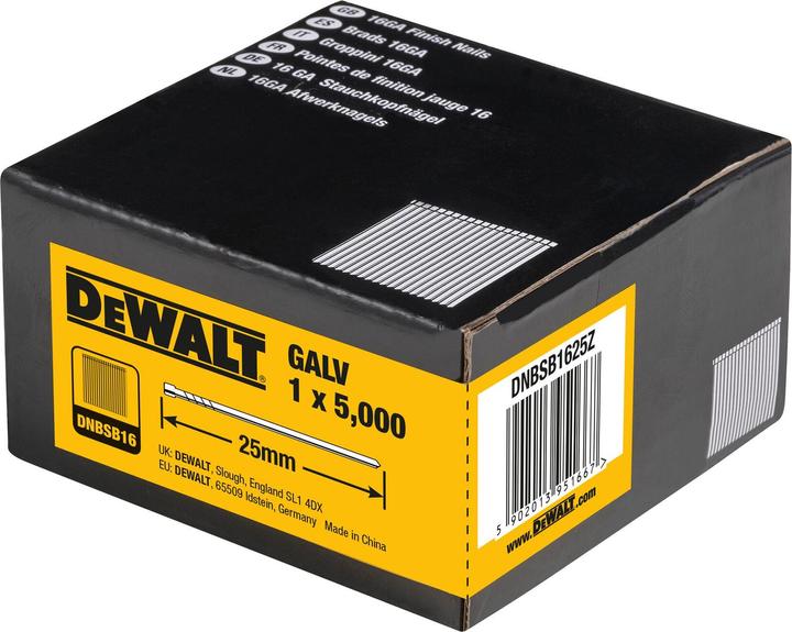 Produktbild DeWalt Stauchkopfn. DNBSB 25mm 5kSt. Galv.