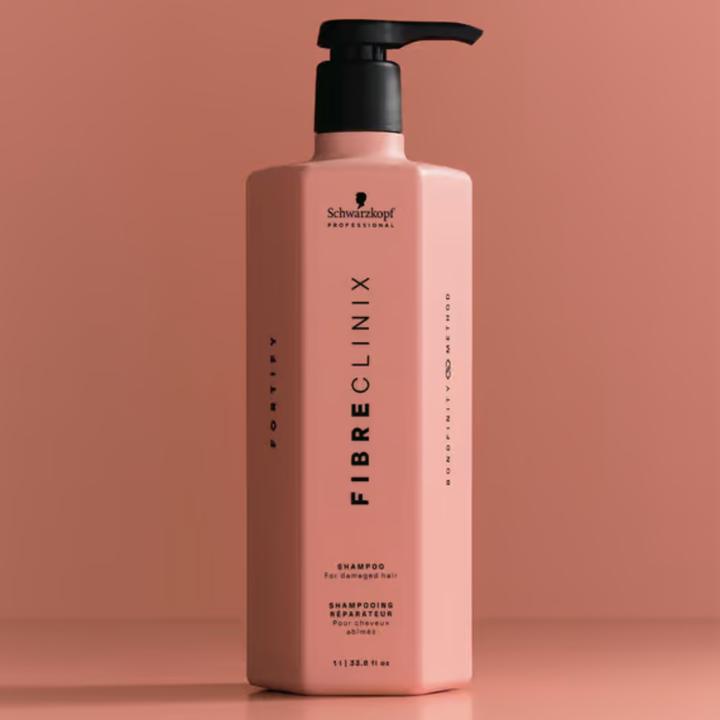 Actual product image Schwarzkopf Fibre Clinix - Fortify Shampoo (1000 ml, Liquid shampoo)