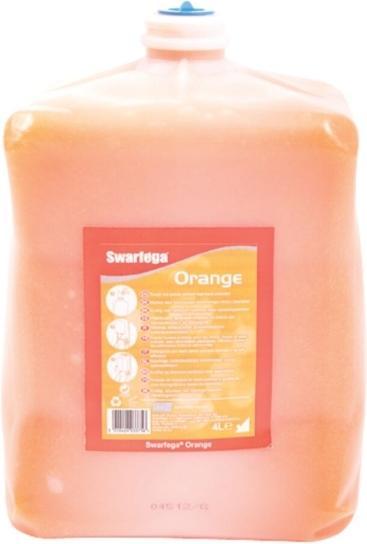 Actual product image Deb Skin Care Håndrens Swarfega Orange 4l patron SORC4LTR - (4 litres pr. pcs. x 4 ) (refill, 4000 ml)