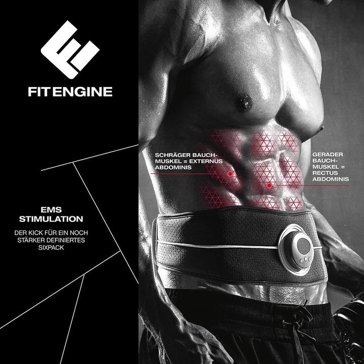 Actual product image Fit Engine EMS Abdominal Muscle Belt