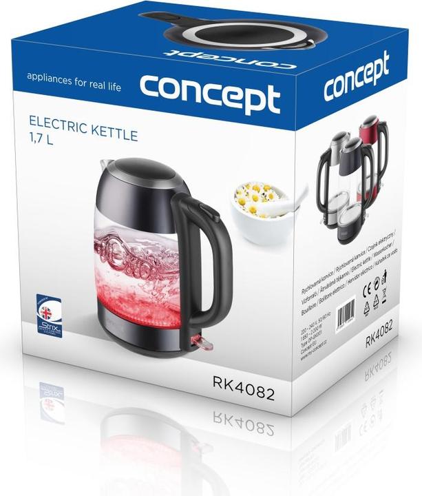 Produktbild Concept Wasserkocher RK4082 Schwarz (1.70 l)