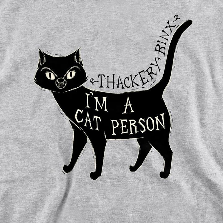 Produktbild Hocus Pocus I'm A Cat Person Kapuzenpullover meliert (116)