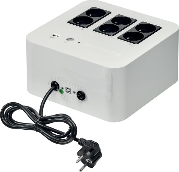 Socomec NETYS PL 800VA F Plug USB White (800 VA, 480 W, Standby USV)