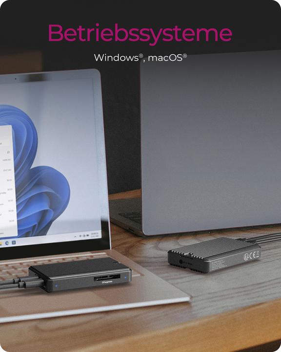 Actual product image Icy Box IB-CR601M-C31 (M.2 2280)