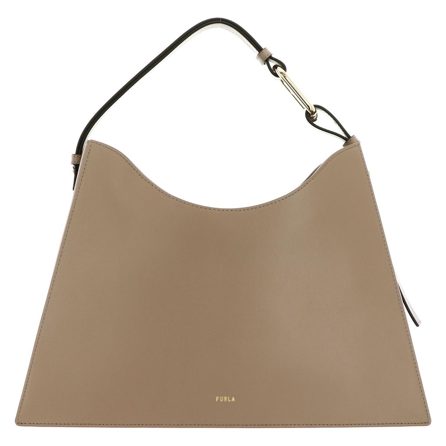 Furla, Damen, Handtasche, Nuvola Hobo, Braun