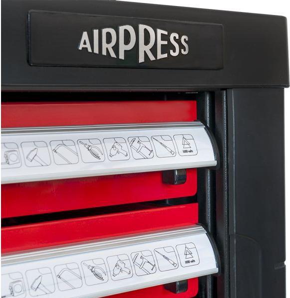 Actual product image Airpress gereedschapswagen gevuld 217-delig (217 x)