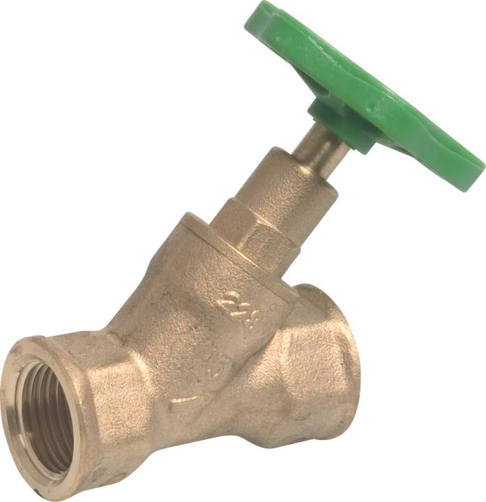 Produktbild Bevo Schrägsitzventil Messing 1" Innengewinde 10bar DN25 Typ 1405