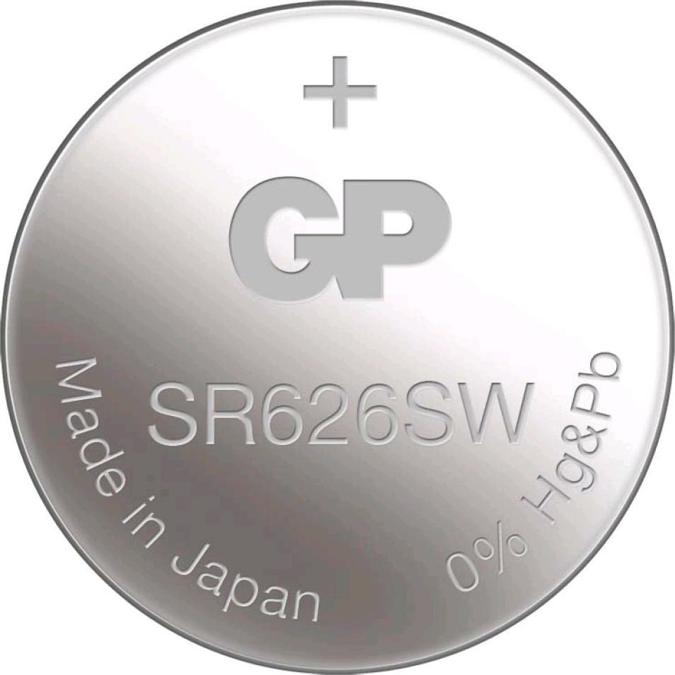 Thumbnail - GP Batteries Silver Oxide Cell 377 Einwegbatterie SR66 Siler-Oxid (S) (1 Stk., SR66, 24 mAh), Batterien + Akkus