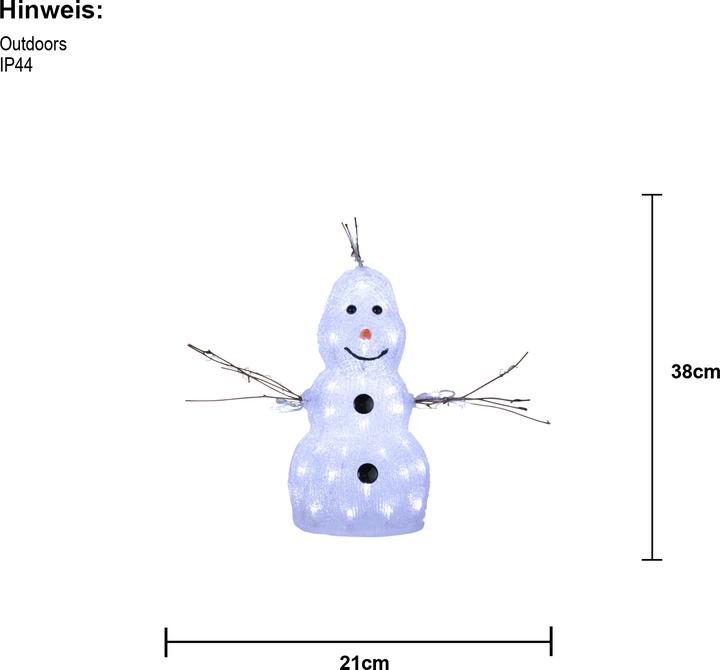 Produktbild Star Trading Schneemann