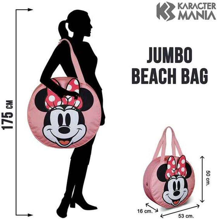 Produktbild Karactermania Jumbo Beach Bag Face (42 l)