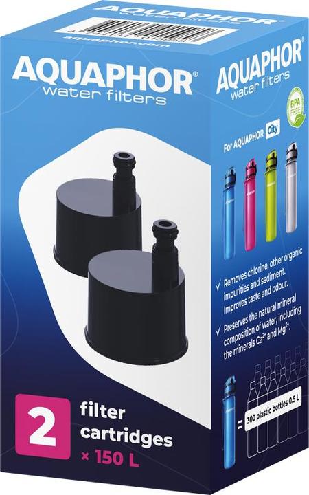 Produktbild Aquaphor City Flasche Filtrationspatronen (2 x)
