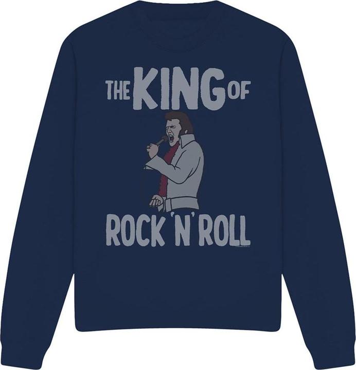 Produktbild Elvis King Of Rock N Roll Sweatshirt (M)