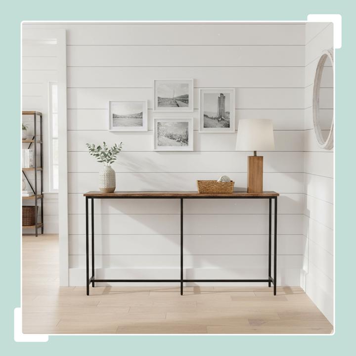 Image du produit Relaxdays Breiter Konsolentisch Industrial Design