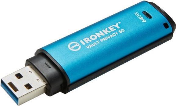 Actual product image Kingston IronKey Vault Privacy 50 (64 GB, USB-A)