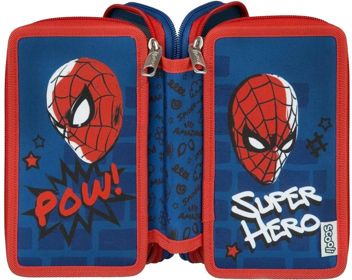 Produktbild Scooli Etui Tripledecker Spider-Man