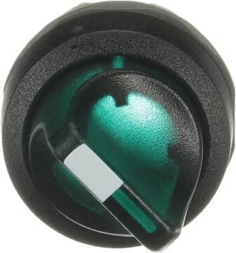 Actual product image Thomas & Betts NCNR/NRTV 22MM MODULAR -ILLUM SELECTOR 2POS, KNOB, A- C, GRN, BP, IL