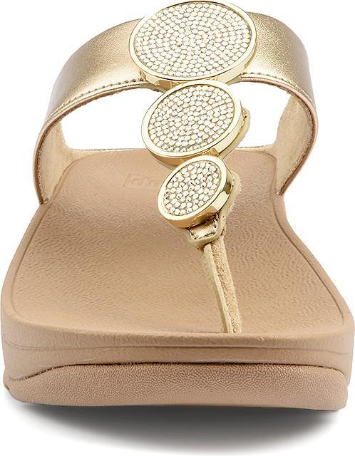 Actual product image Fitflop Halo Bead-Circle Metallic Toe-Post (39)