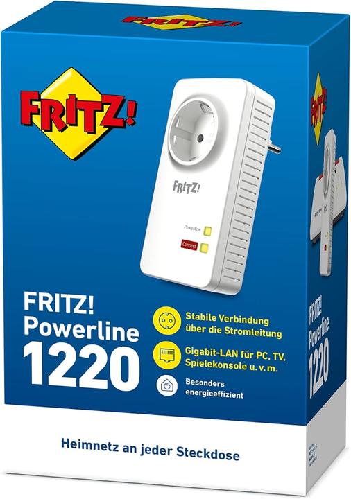 Actual product image FRITZ! Powerline 1220 (1200 Mbit/s)