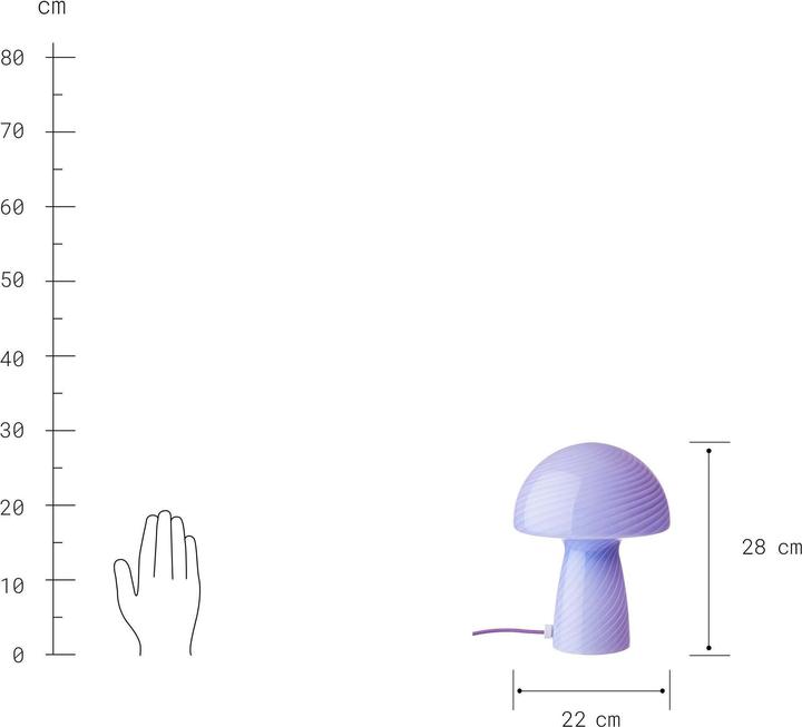 Produktbild home24 Fungi Town (E27)