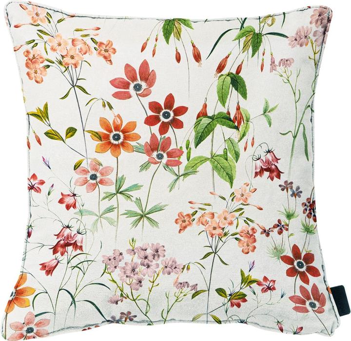 Angela Bruderer Dekokissen gefüllt «Blumen», 50 x 50 cm (50 x 50 cm)
