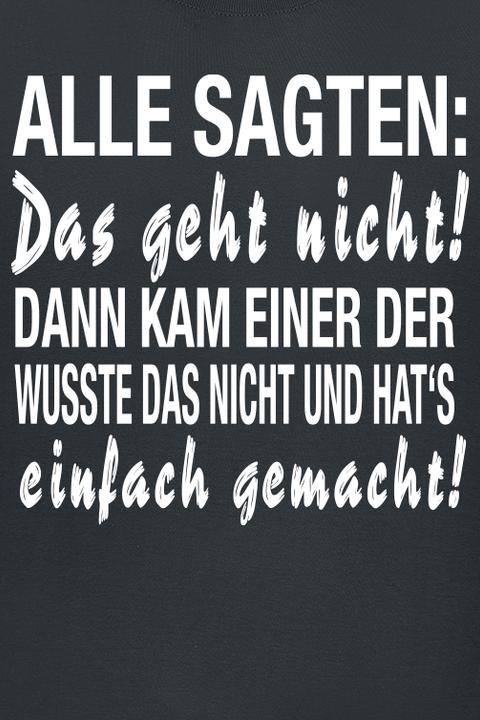 Produktbild Gaming-Sprüche Das geht nicht! (M)