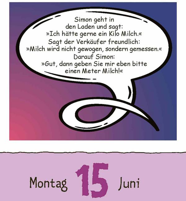 Produktbild Schülerwitze 2026 (12 x 16 cm)