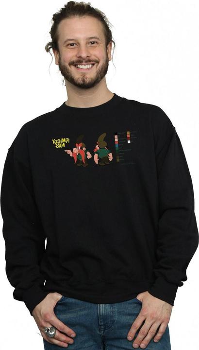 Produktbild Looney Tunes Yosemite Sam Colour Code Sweatshirt (S)