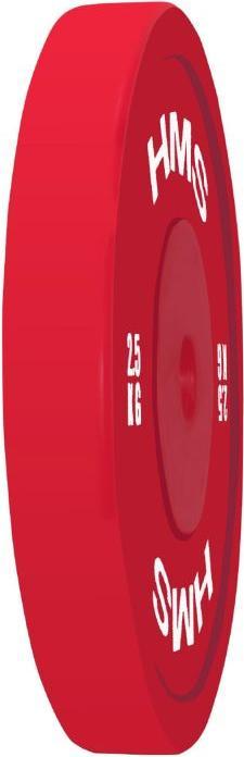 HMS TPP02 (2 x 2 5 KG) ROT OLYMPISCHES TECHNISCHES BECKEN PE 2 x 2 5 KG (2 x 2.5 kg)