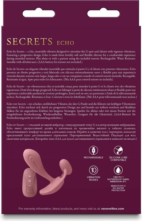 Produktbild NS Novelties secrets echo rose