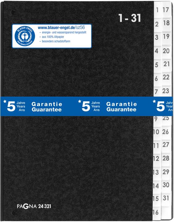 Image du produit Pagna Chemise de bureau 1-31 (A4, 1x)