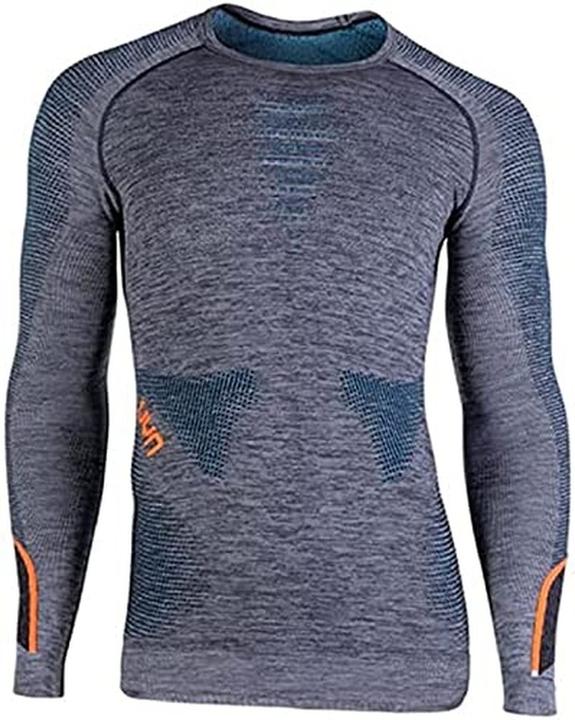 Atlantic, Black Melange, Orange Shiny