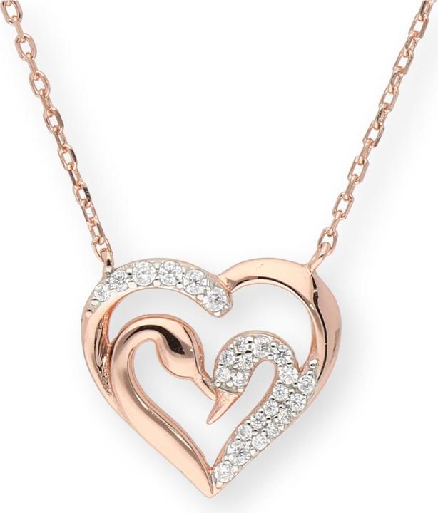 Carat hearts (Silver 925, 45 cm)