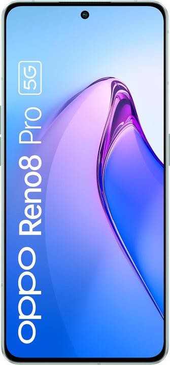 Productafbeelding OPPO OPP DS RENO8 PRO 5G 8+256 GLO GRN (211 GB, Groen geglazuurd, 6.70", Dubbele SIM, 5G)