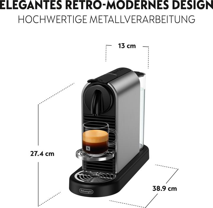 Image du produit De'Longhi Nespresso CitiZ Platinum (NESPRESSO Original)