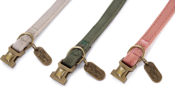 Actual product image Designed by Lotte Cat collar Velura (30, Cat, Walks)