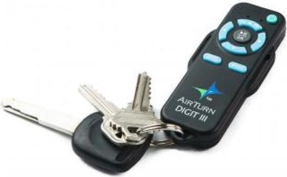 Produktbild AirTurn Digit III Bluetooth Remote Control mit Tuch (Bluetooth)