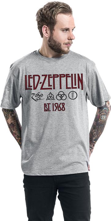 Produktbild Led Zeppelin Symbols Est. 1968 (S)