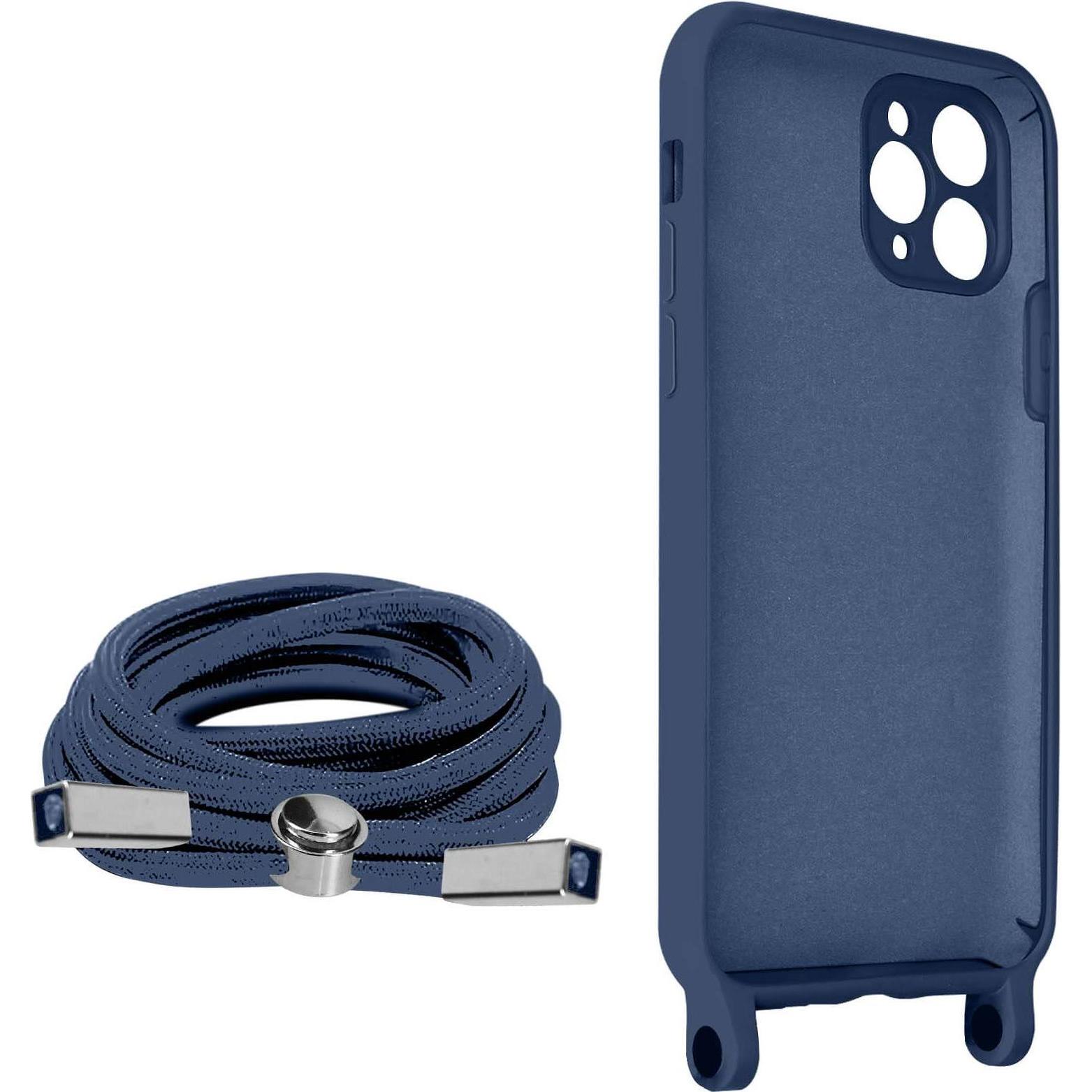 Thumbnail - Avizar Halbsteife Schutzhülle mit Kette Series, Handykette, Blau