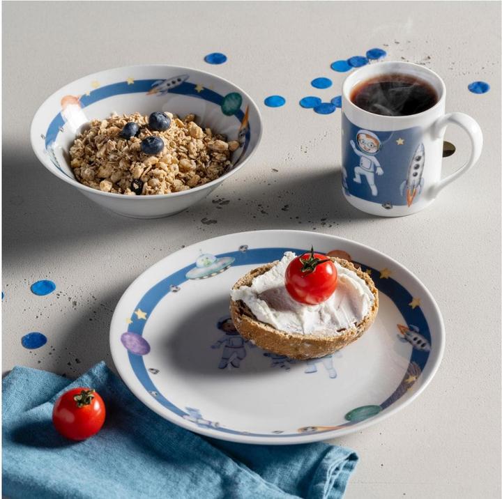 Productafbeelding Leonardo Avventura 3-delig kinderservies, outer space