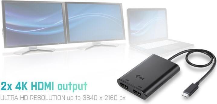 Produktbild i-tec USB C zu (HDMI, 7 cm)