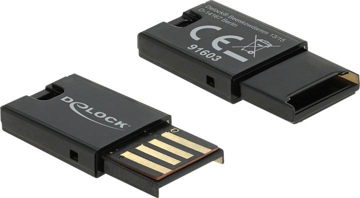 Produktbild Delock USB 2.0 Card Reader für Micro SD Speicherkarten (USB 2.0)