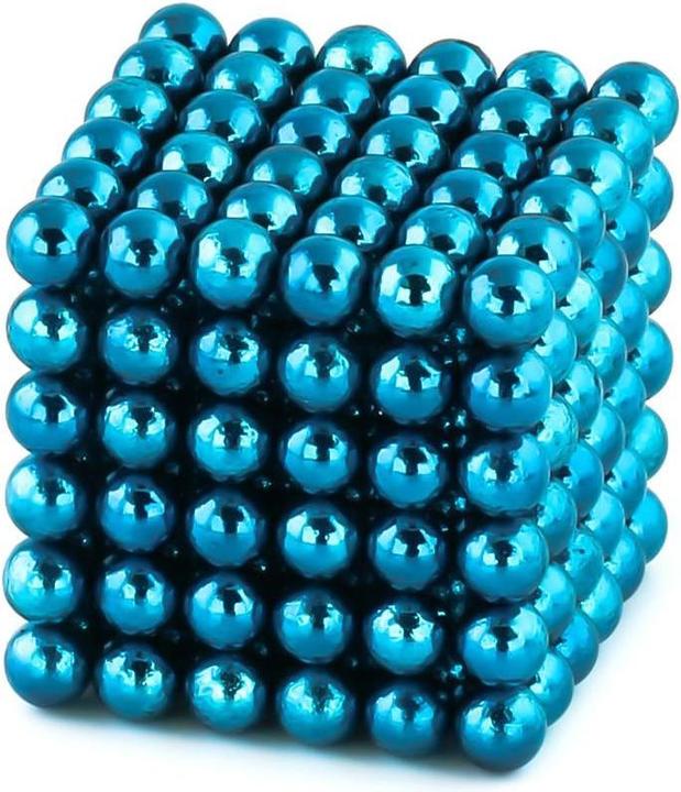 Actual product image Neoballs Sphere Magnets Cyan